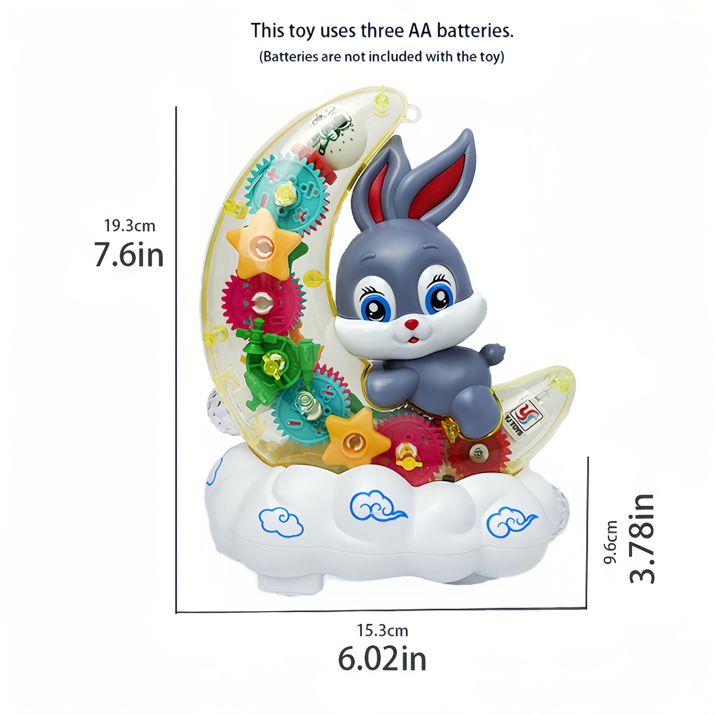 Interactive Glowing Toy with Lights and Music,