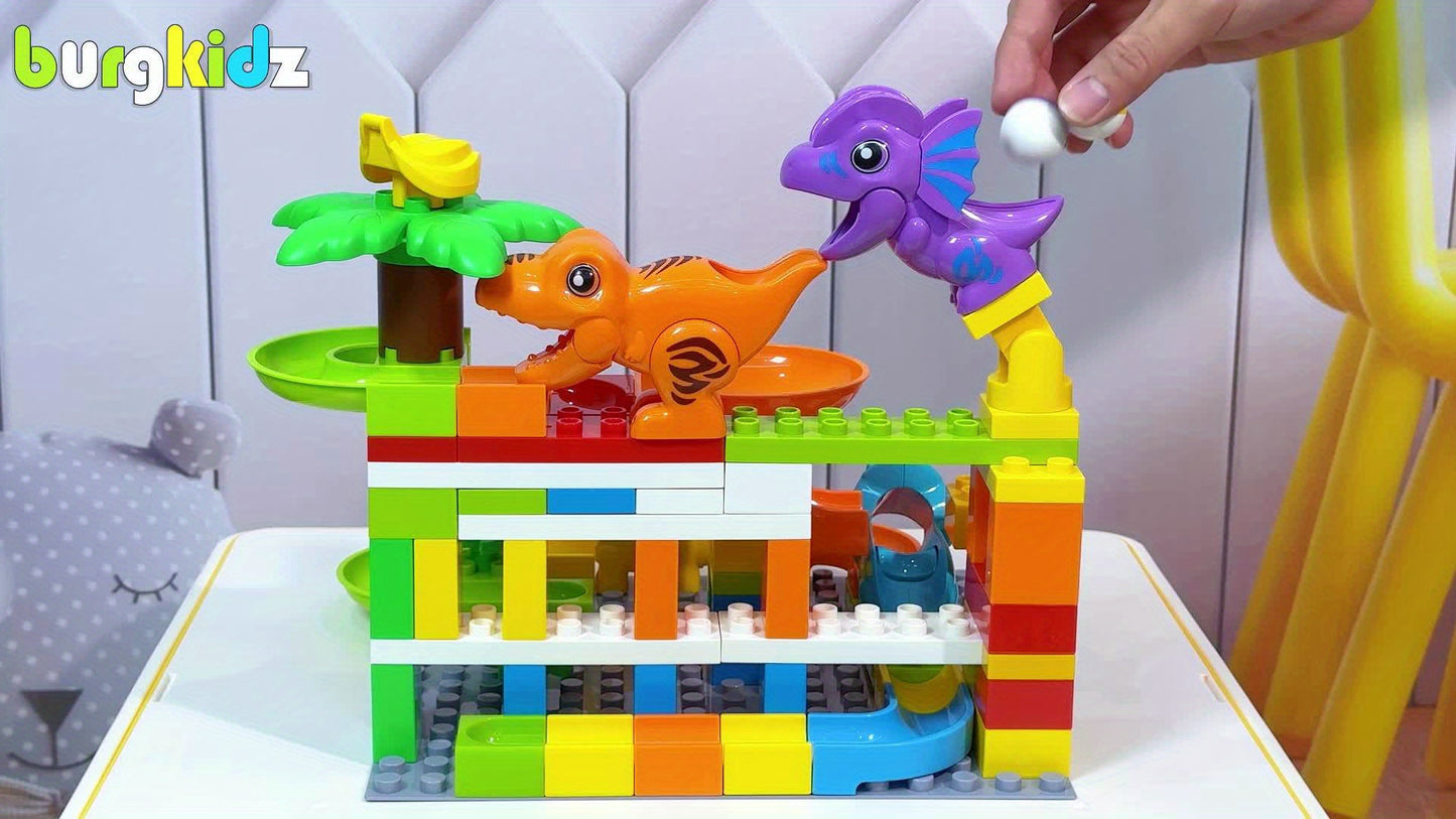 Racetrack Building Blocks Dinosaur Toys