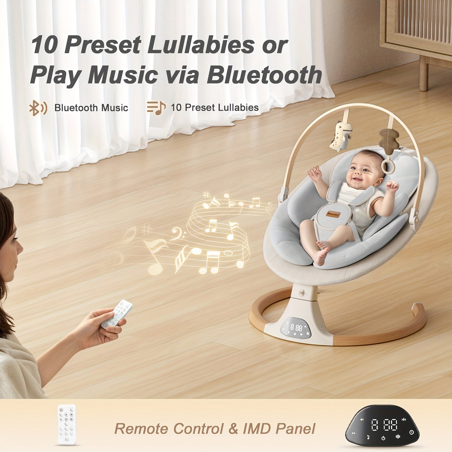 Portable Baby Swing For Indoor And Outdoor