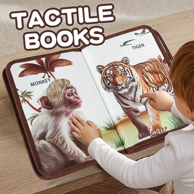 Children's animal touch book