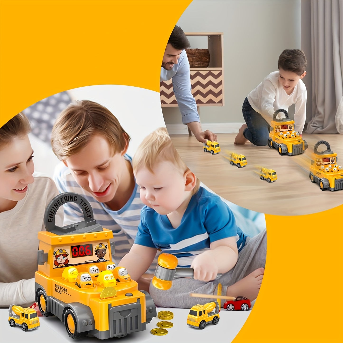 Construction Truck Electronic Arcade Toy