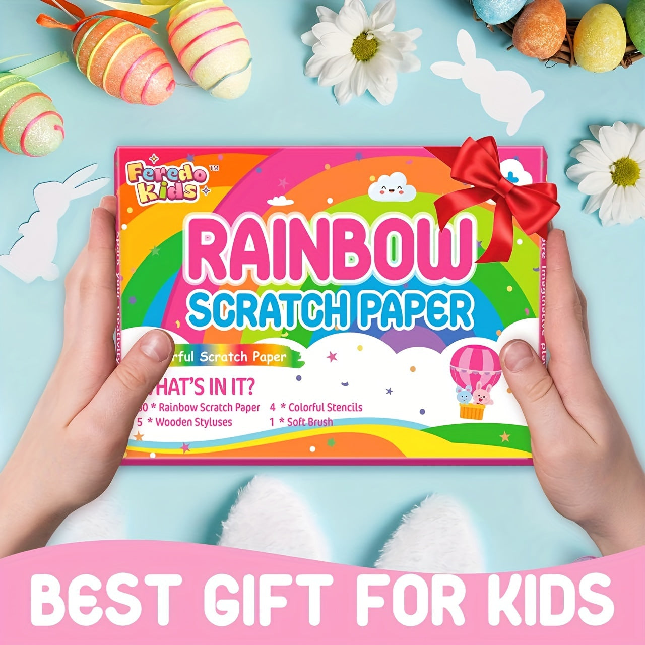 Rainbow Scratch Paper