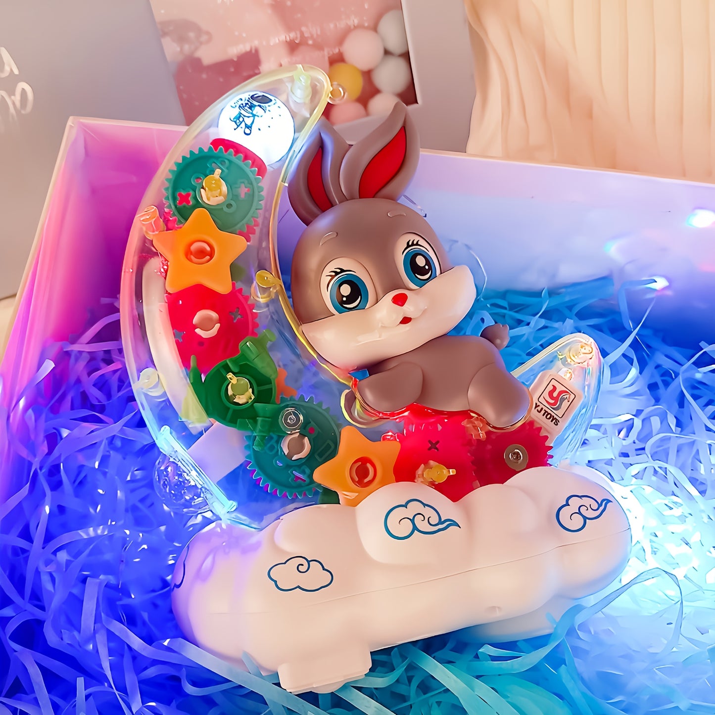 Interactive Glowing Toy with Lights and Music,