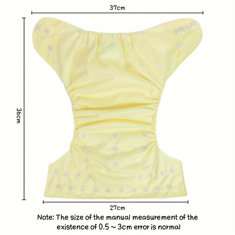 4-pack Children's Diapers Are Reusable, Washable And Adjustable,