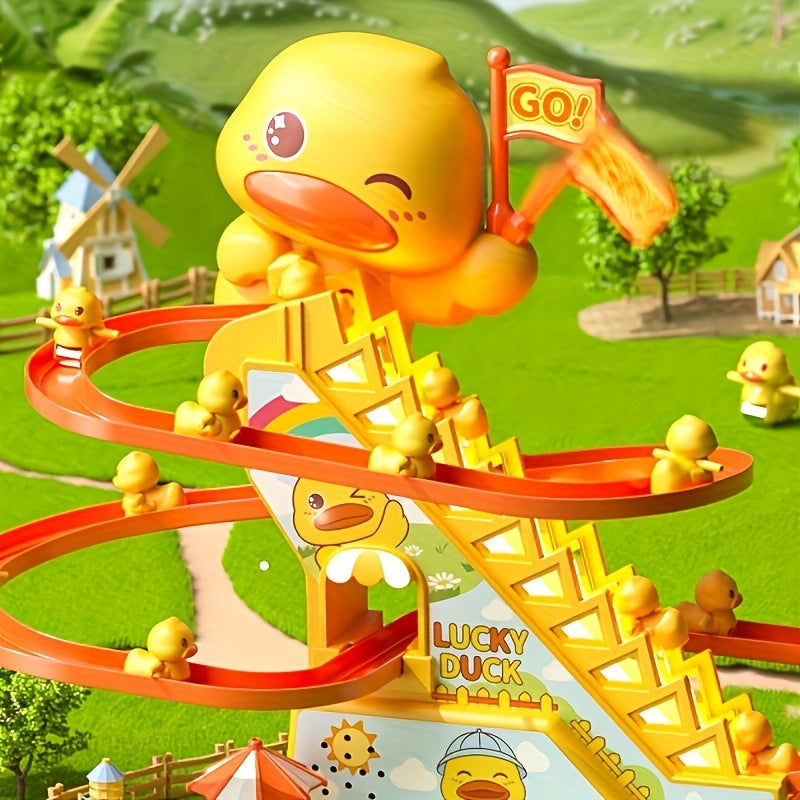 Ducklings Climbing Stairs Toy,