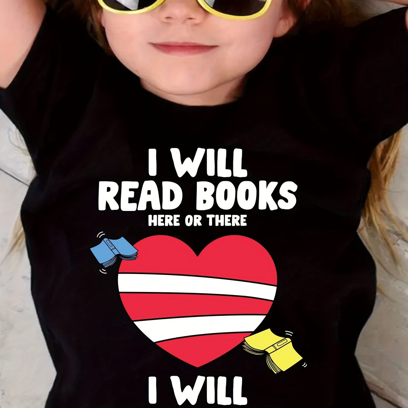 National Book Day Black T-Shirt