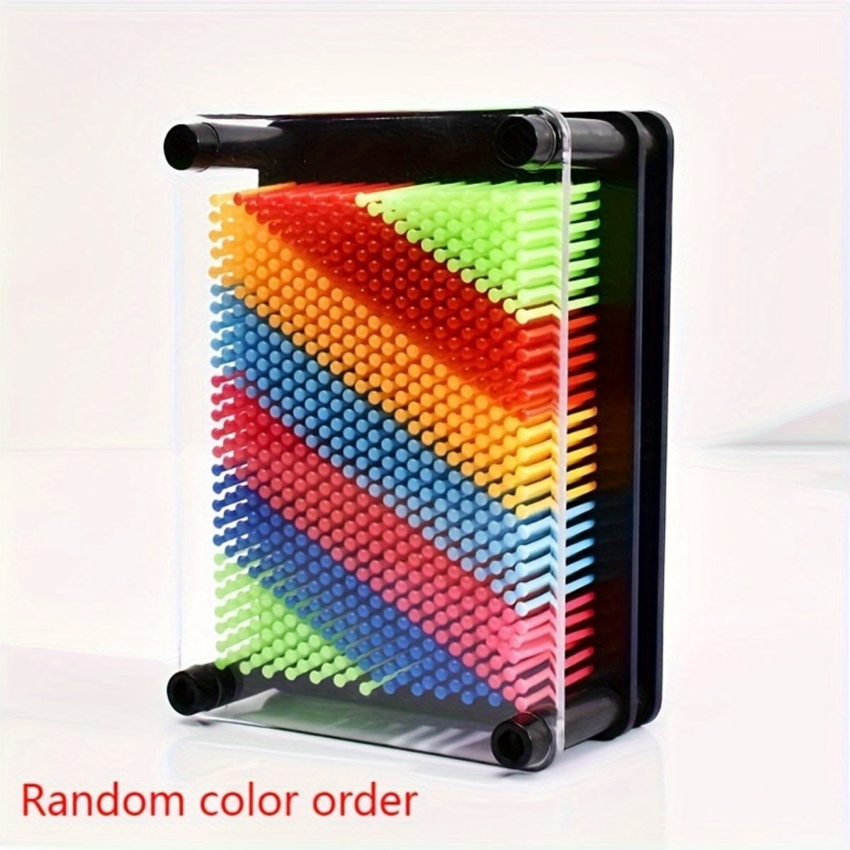 Colorful Rainbow Creative Plastic Pin Art Board