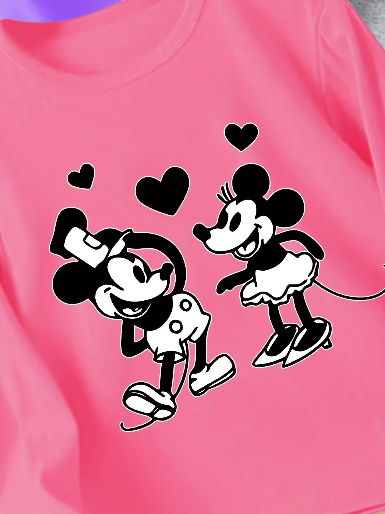 5pcs Girls' Print Long Sleeve Tops -