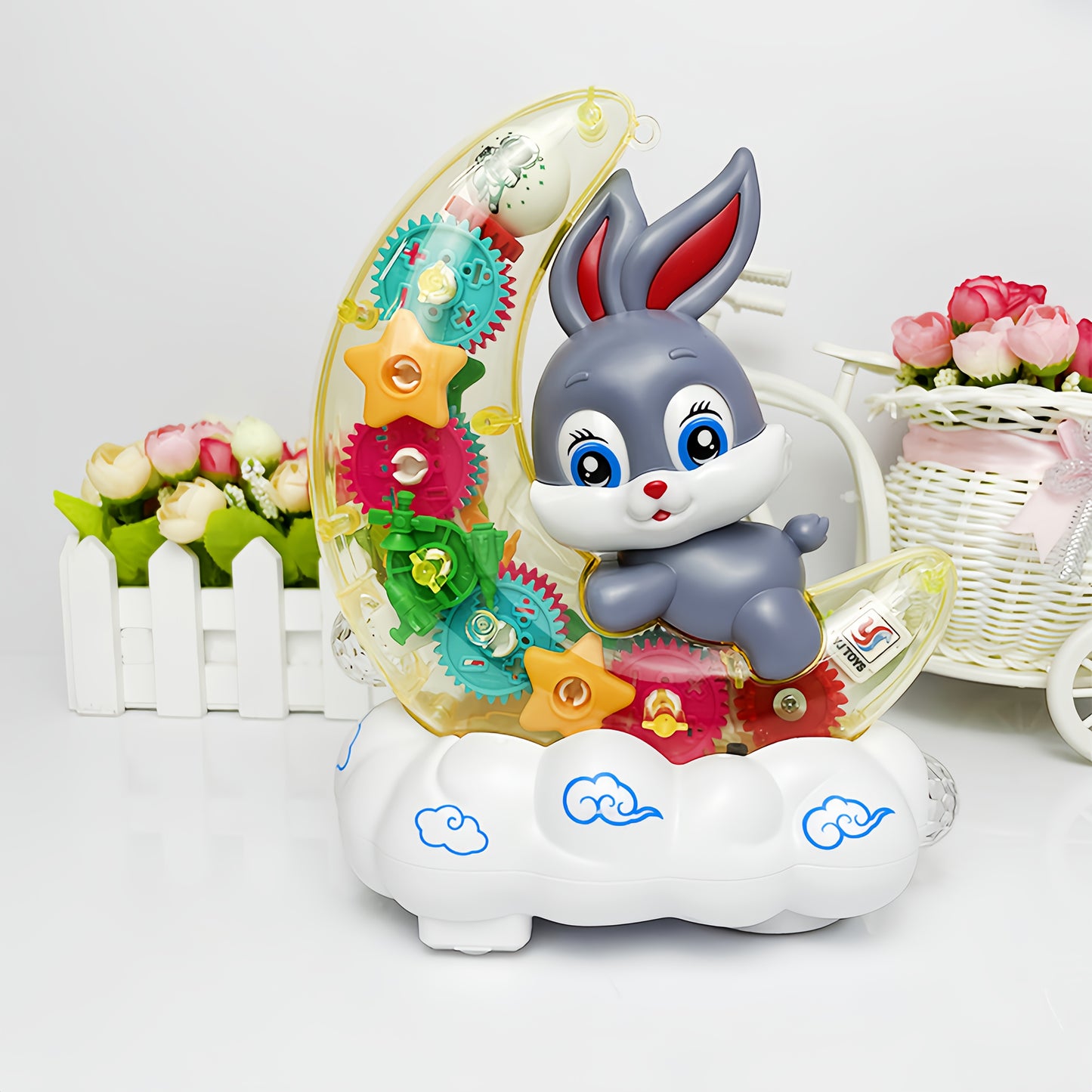 Interactive Glowing Toy with Lights and Music,