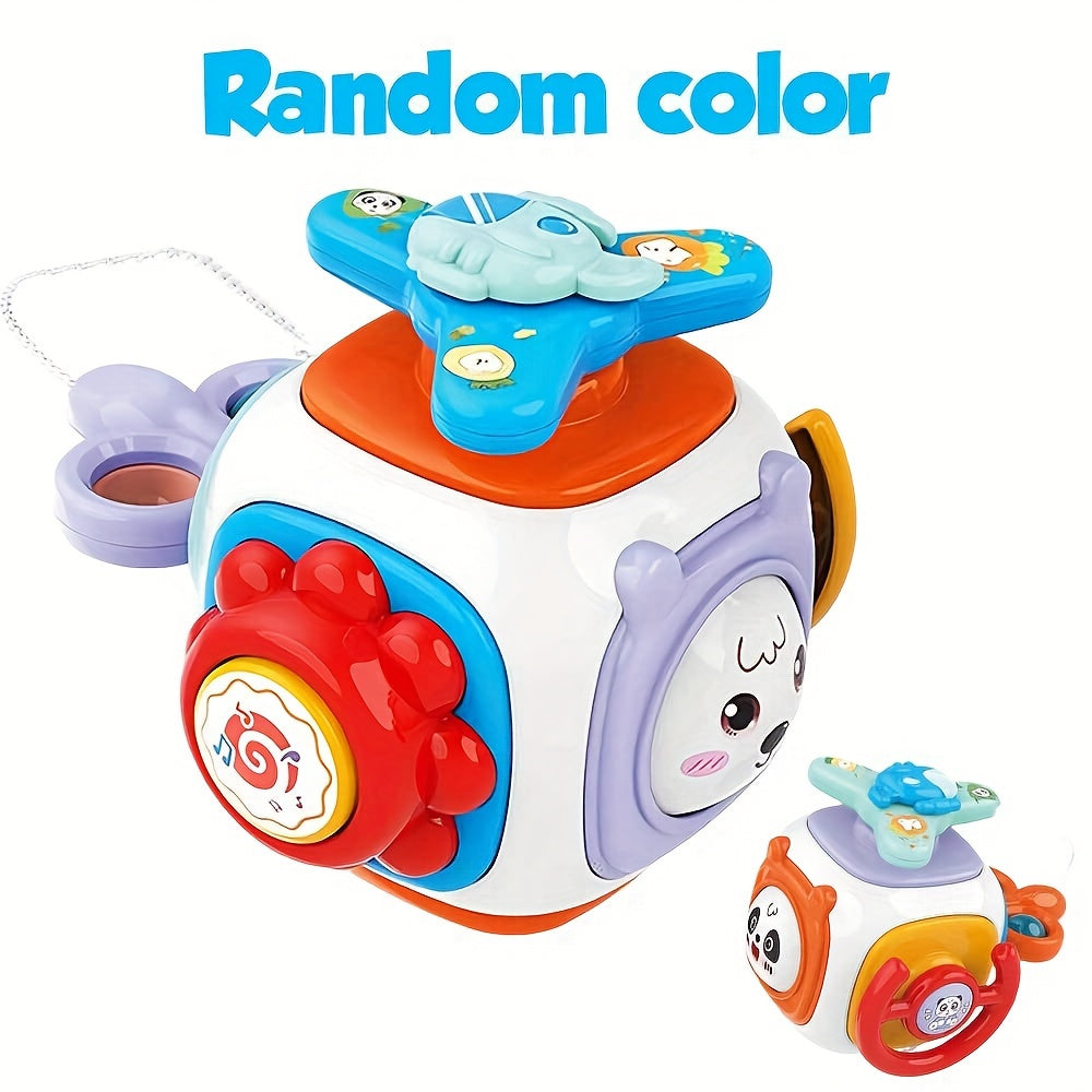 1pc 8-in-1 Busy Ball Cube for Toddlers