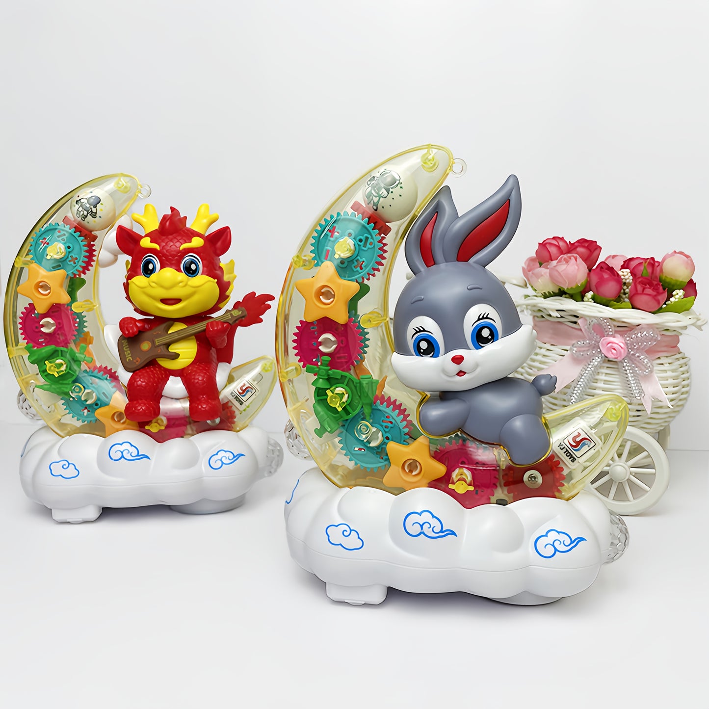 Interactive Glowing Toy with Lights and Music,