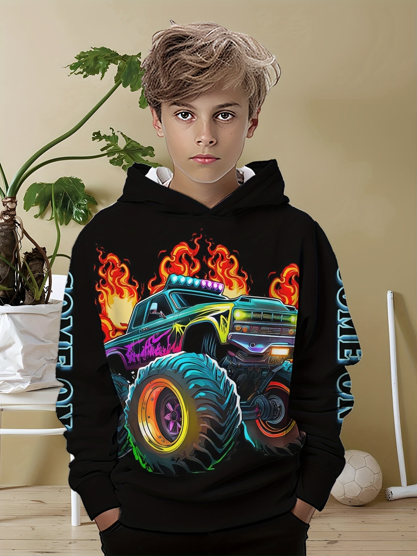 Fire Truck Hoodie