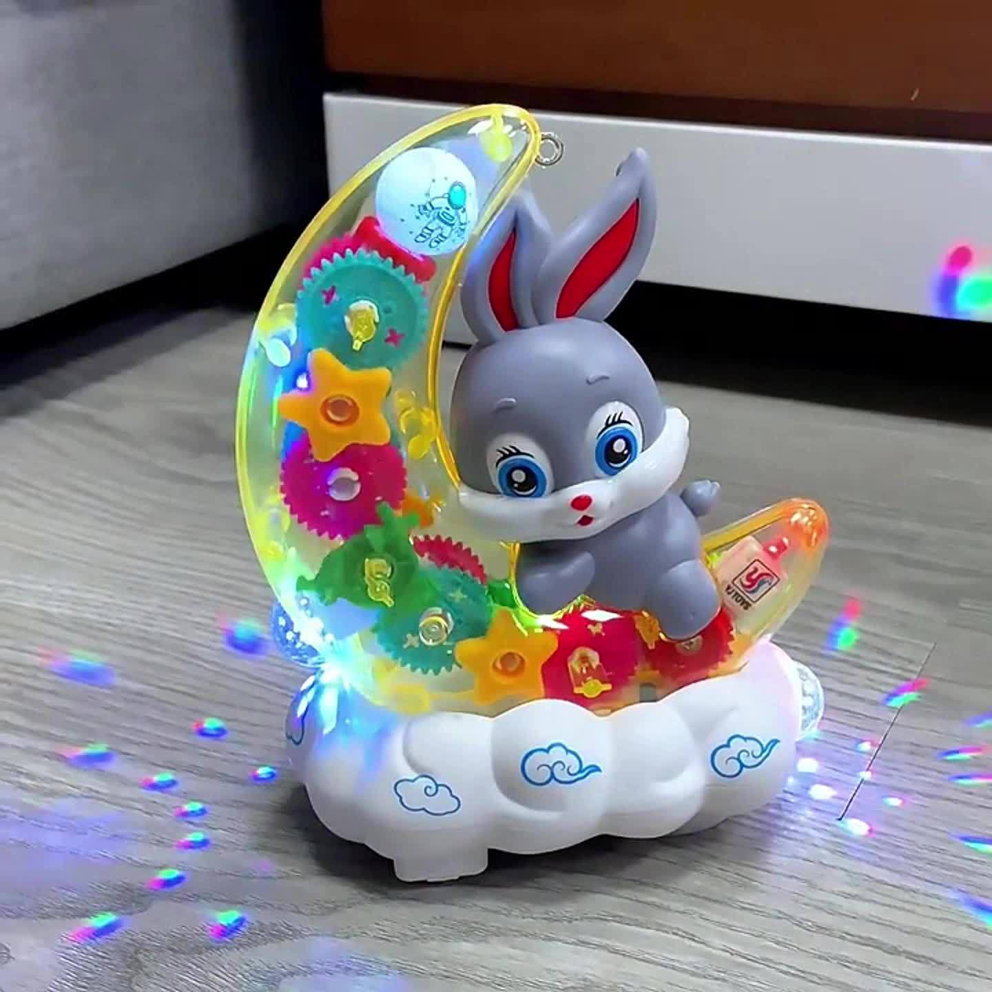 Interactive Glowing Toy with Lights and Music,
