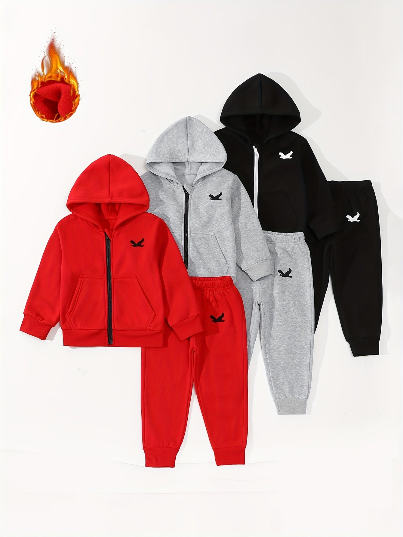 6-Piece Hoodie and Sweatpants Set