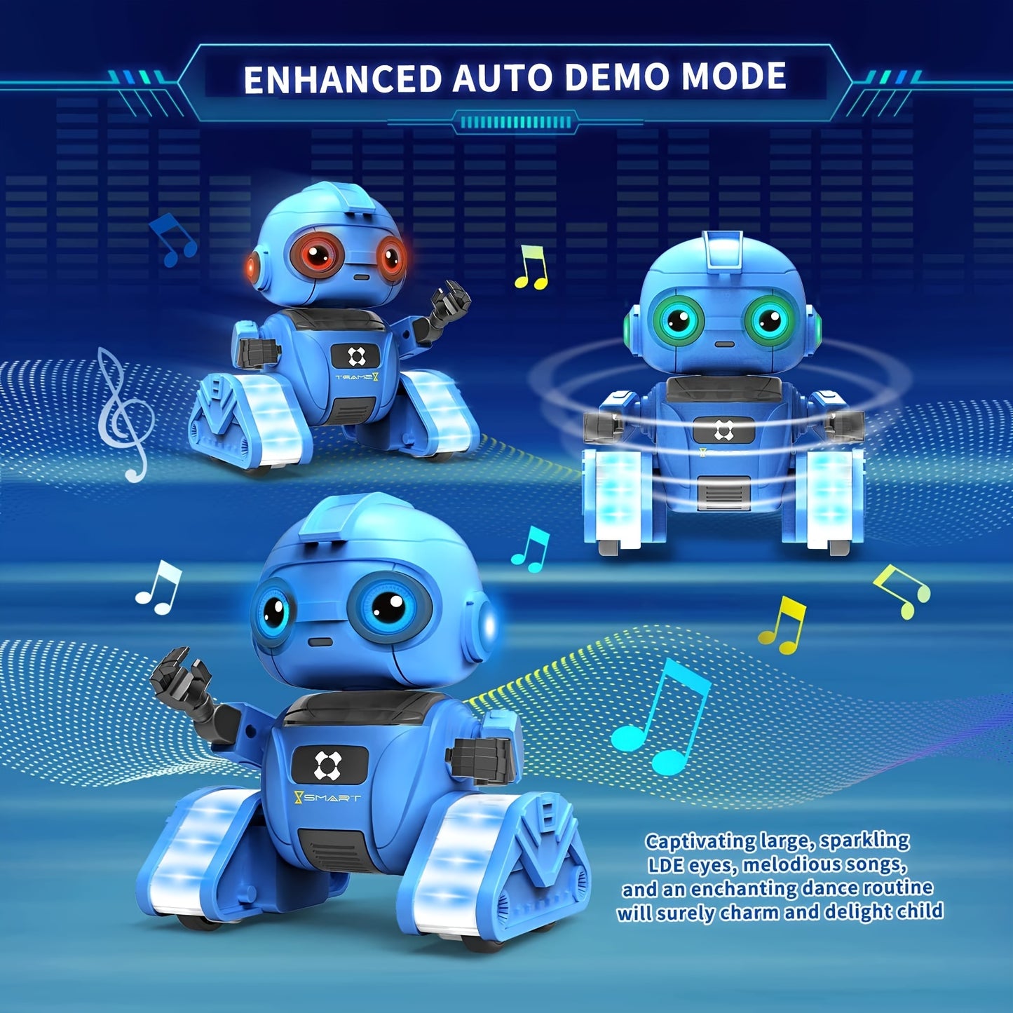 Interactive Mini Remote Control Robot Toy