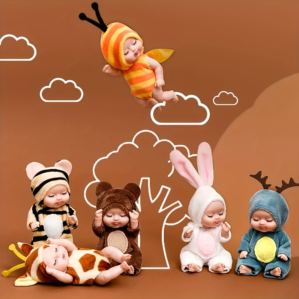 6pcs Fairy Princess Doll Set with Pajamas