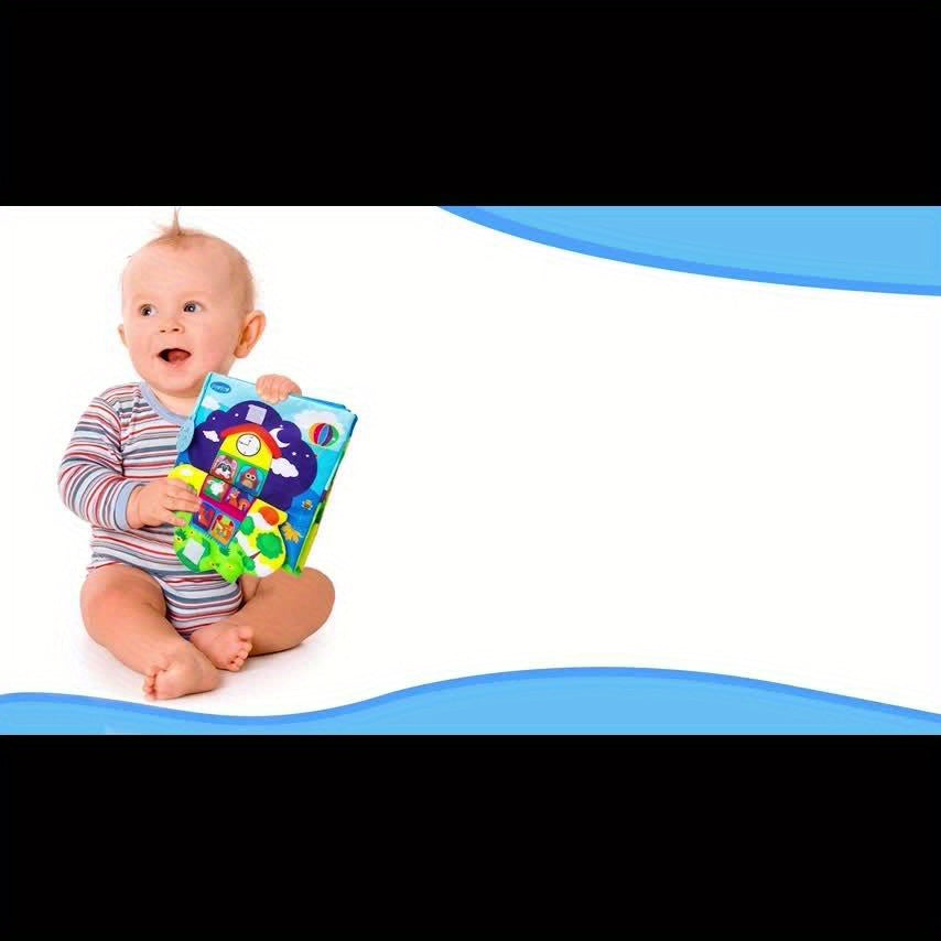 3D Baby Cloth Book Educational Infant Toy