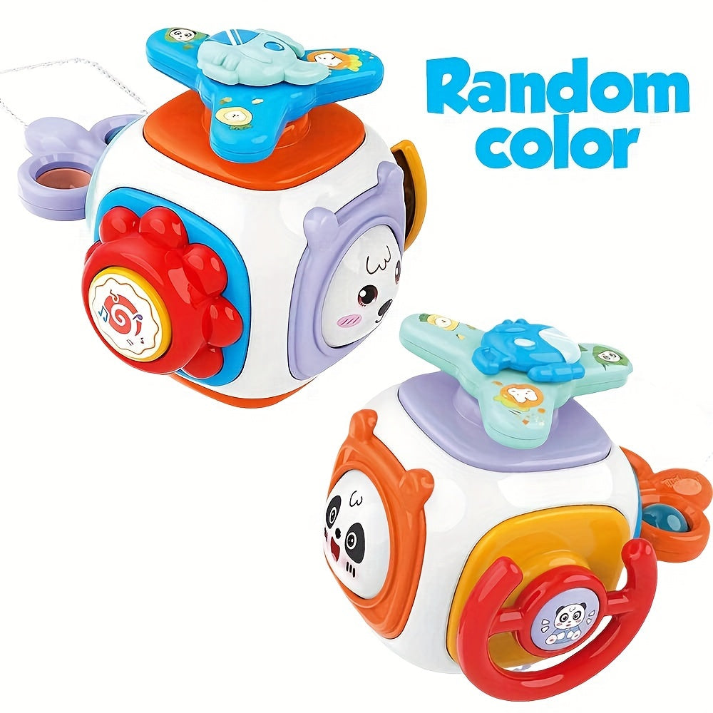 1pc 8-in-1 Busy Ball Cube for Toddlers