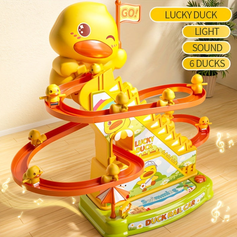Ducklings Climbing Stairs Toy,
