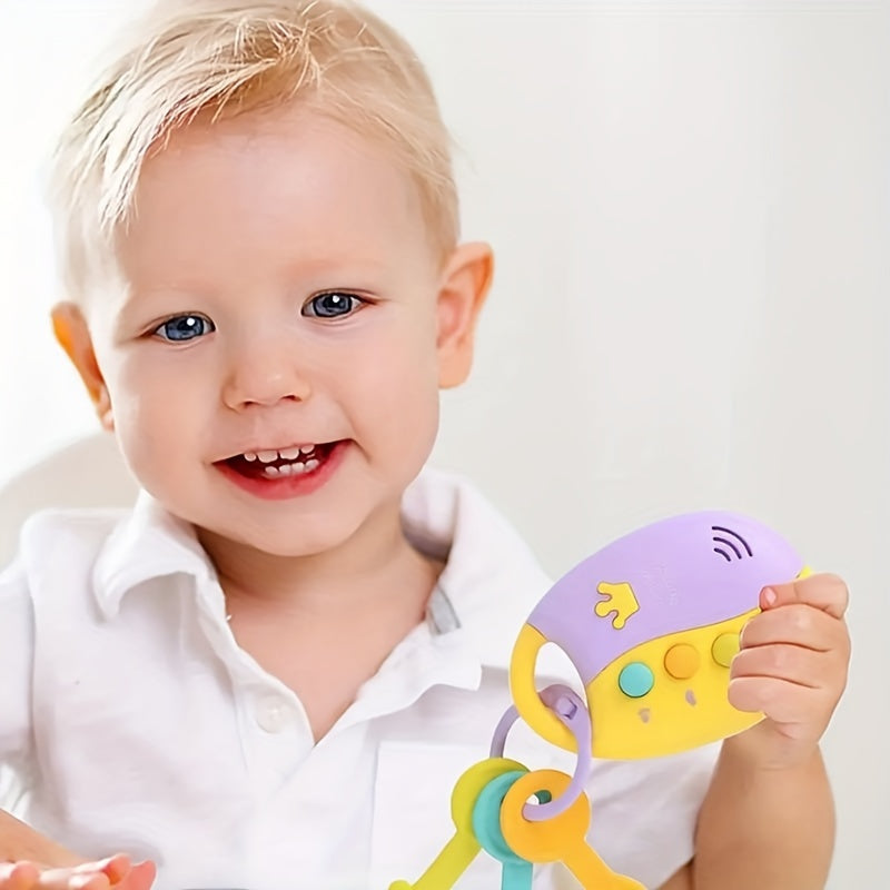 Smart Car Key Model Music Toy - Sound And Light Music