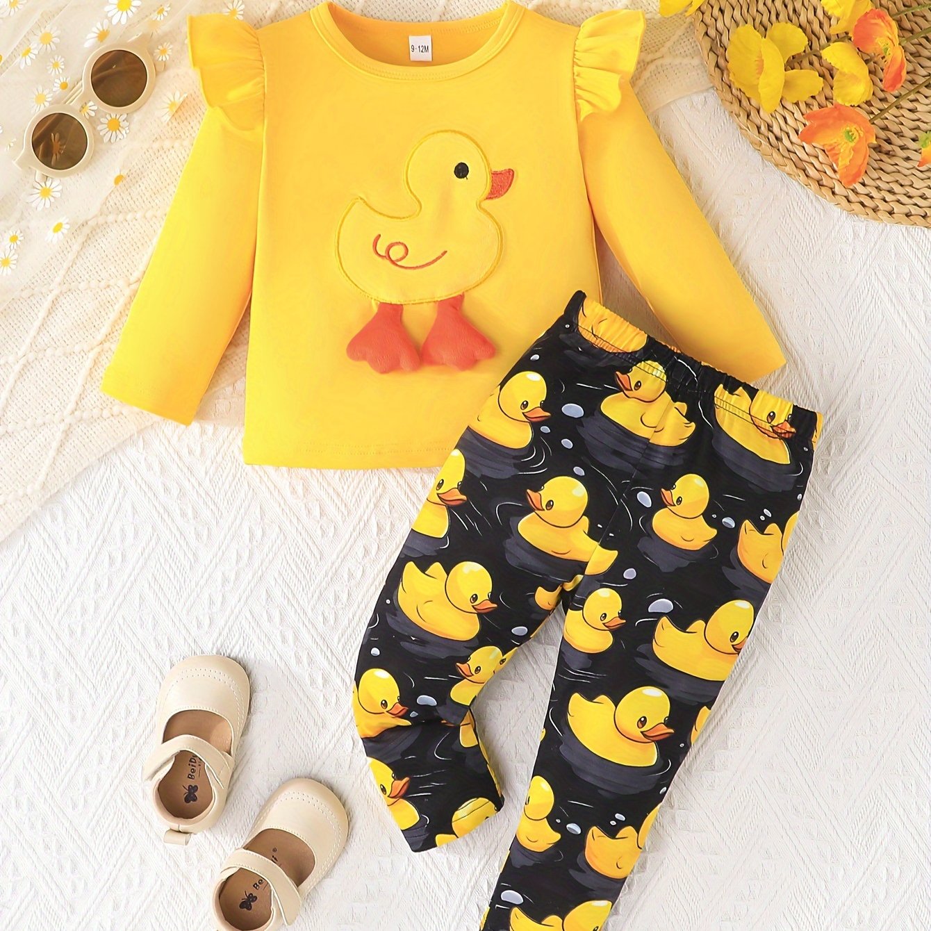 Adorable Duck Pants outfit for Girls