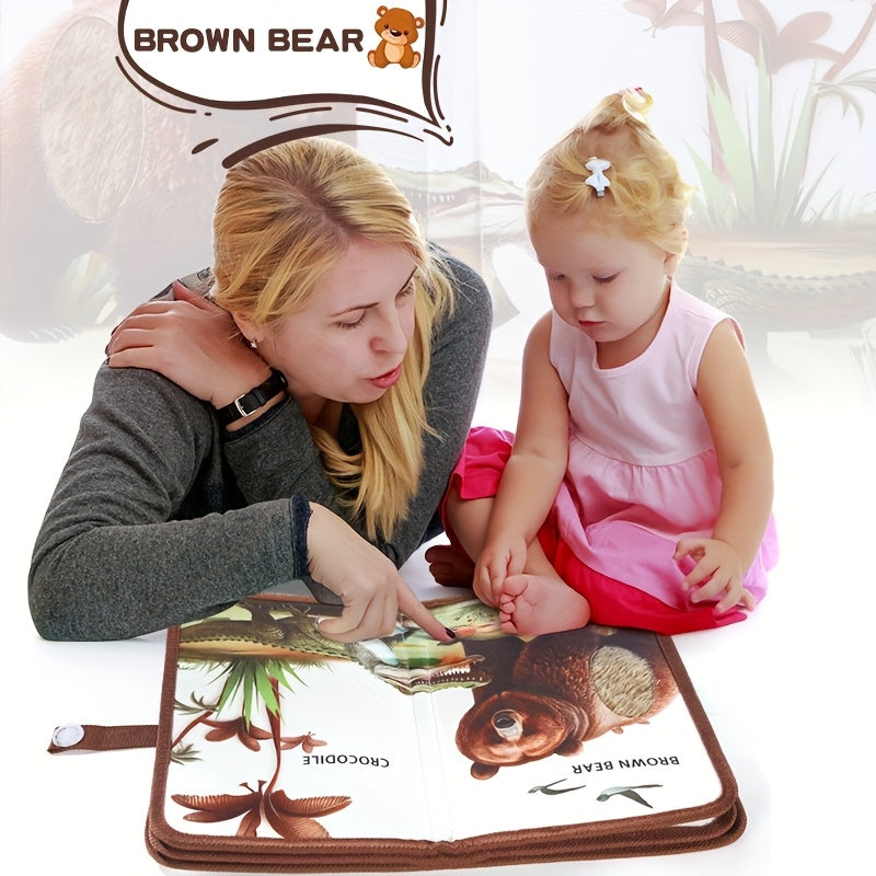 Children's animal touch book