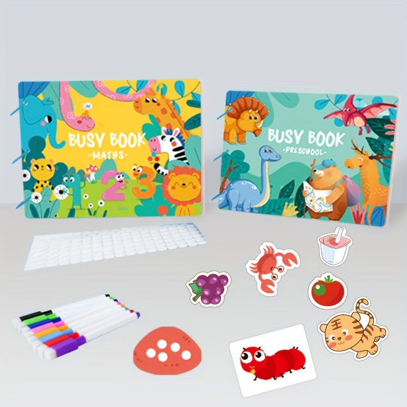 My Preschool Busy Book Ages 3-5 Reading 2pcs