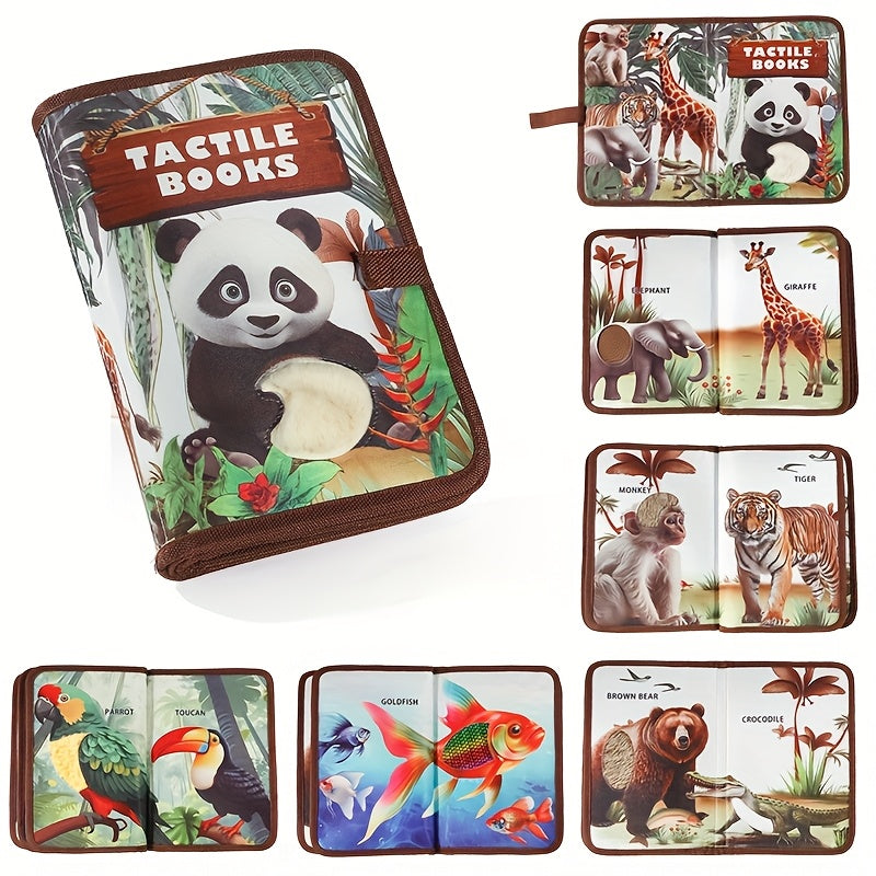 Children's animal touch book