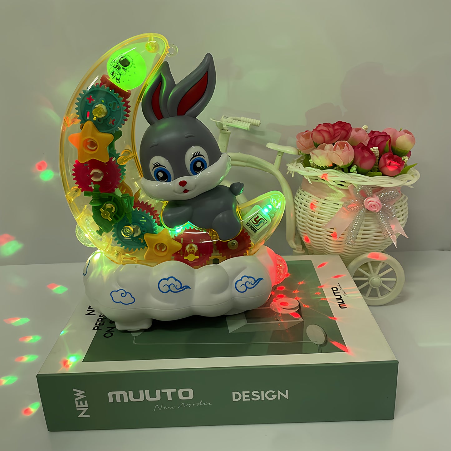 Interactive Glowing Toy with Lights and Music,