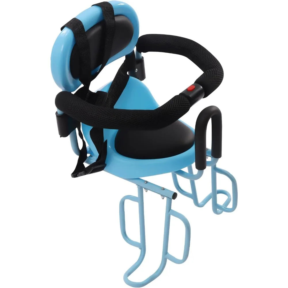 Rear Bicycle Seat with Safety Belt 6 Months To 6 Years