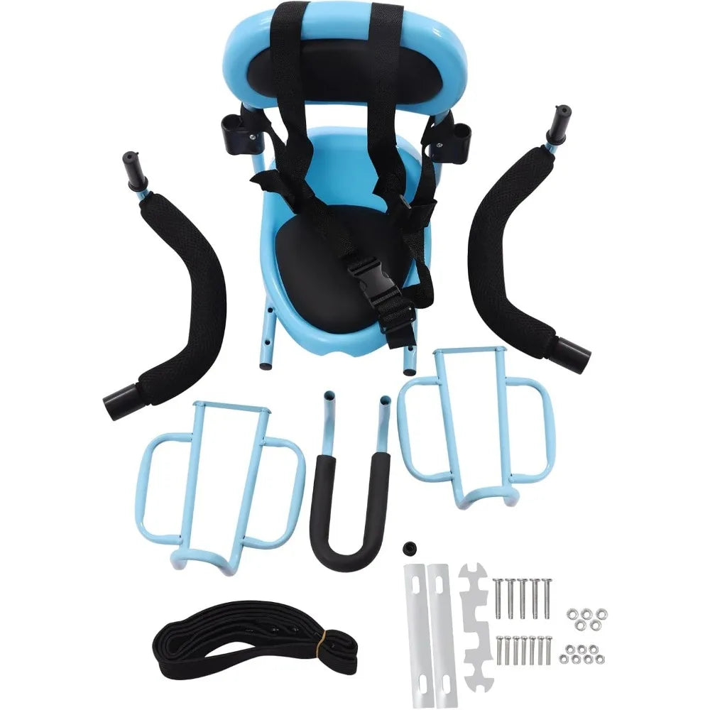 Rear Bicycle Seat with Safety Belt 6 Months To 6 Years