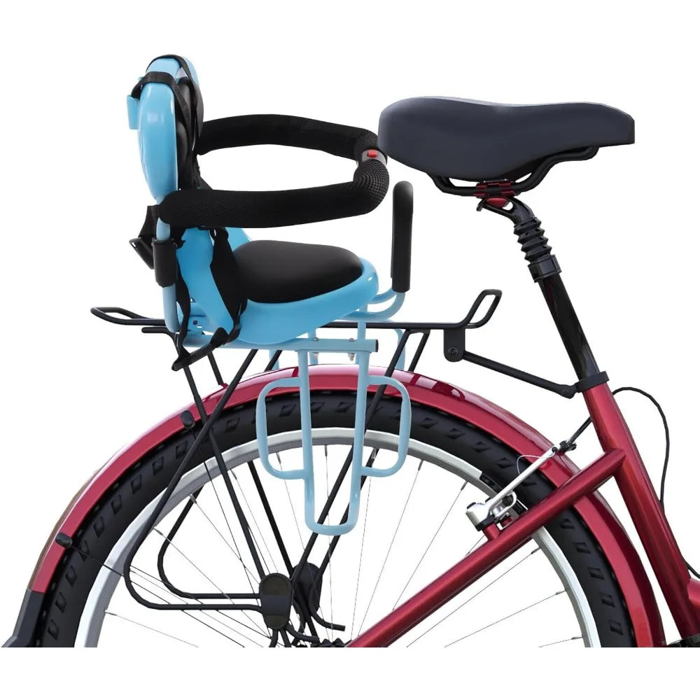 Rear Bicycle Seat with Safety Belt 6 Months To 6 Years