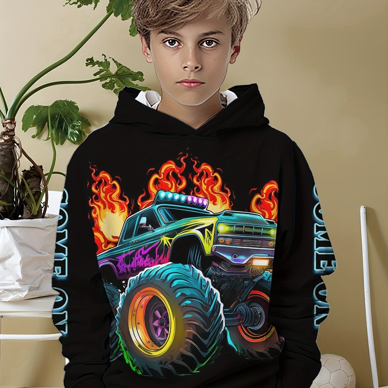 Fire Truck Hoodie