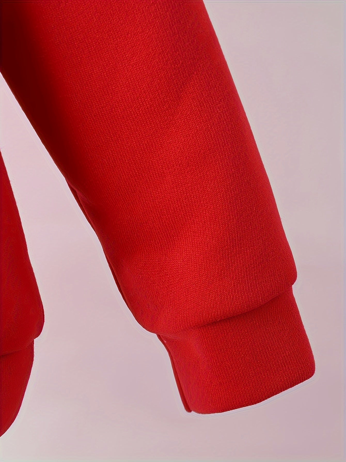 Girls Autumn And Winter New Fashion Cute Sweet Gentle Sports Outdoor Simple Leisure Color Hot Stamping Velvet David Round Neck Long Sleeve Hooded Sweater + Trousers Set