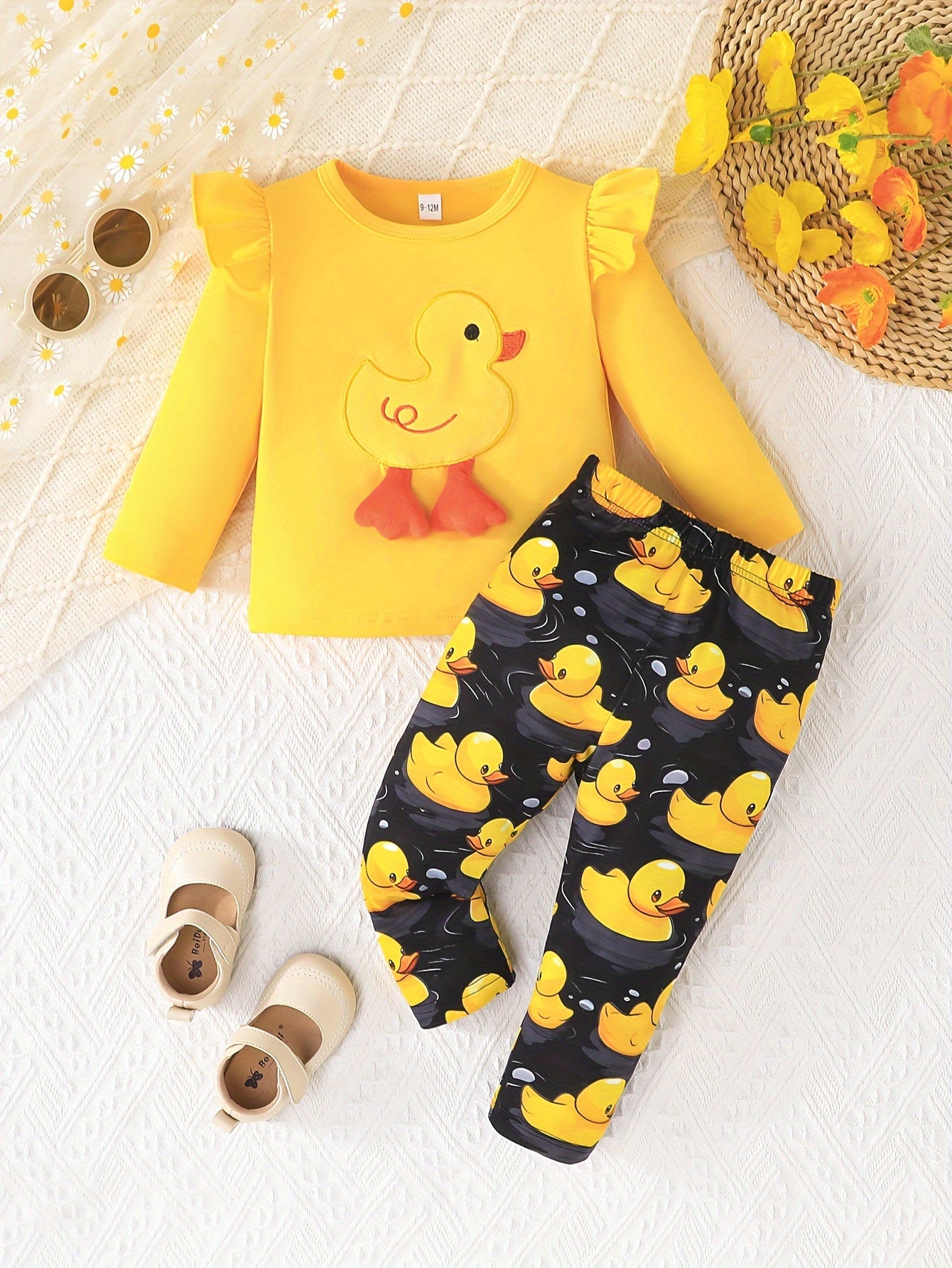 Adorable Duck Pants outfit for Girls