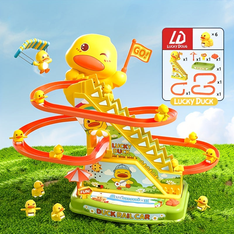 Ducklings Climbing Stairs Toy,