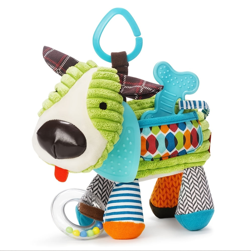 Green Plush Puppy Toy