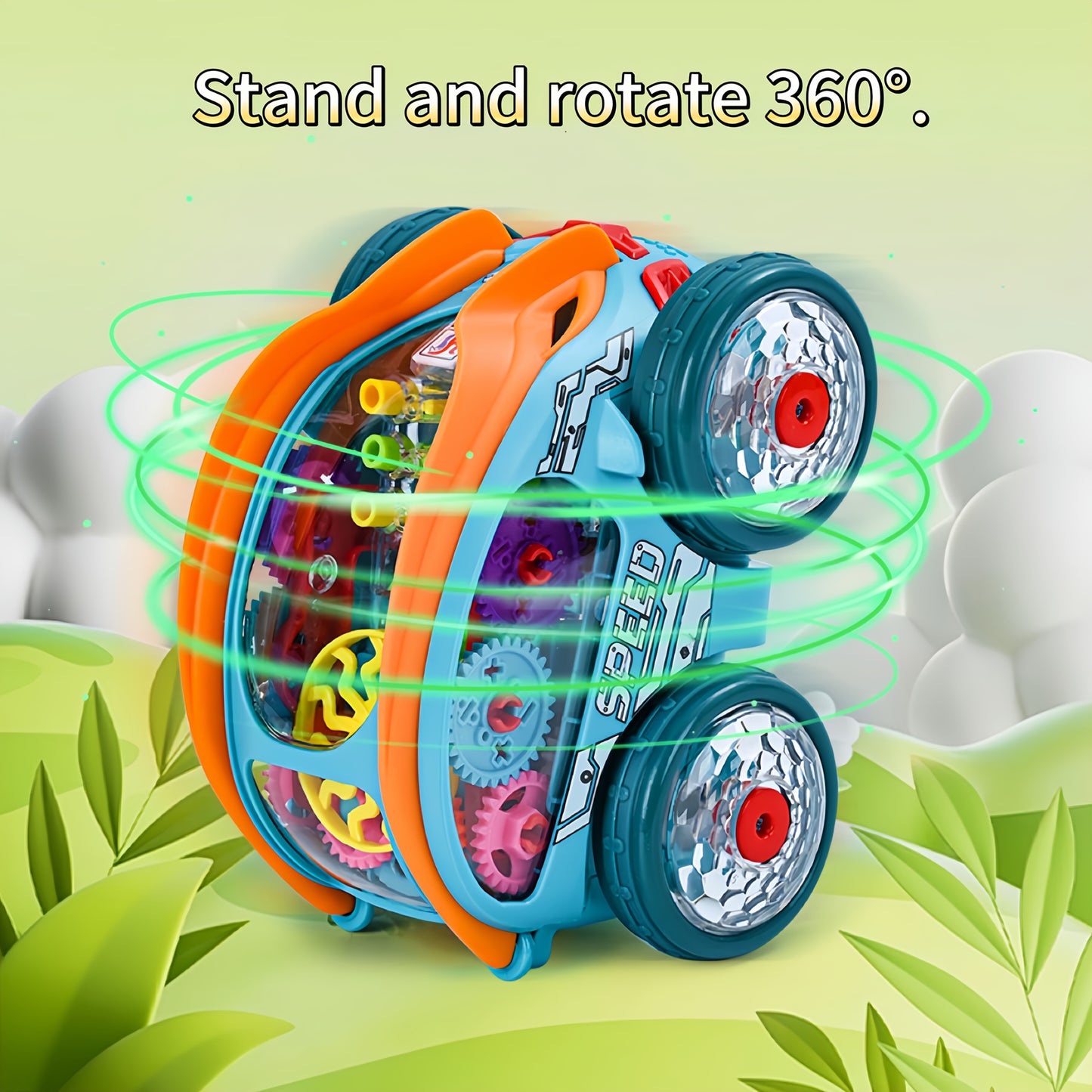 Dump Truck Toy with Colorful Lights And Music,