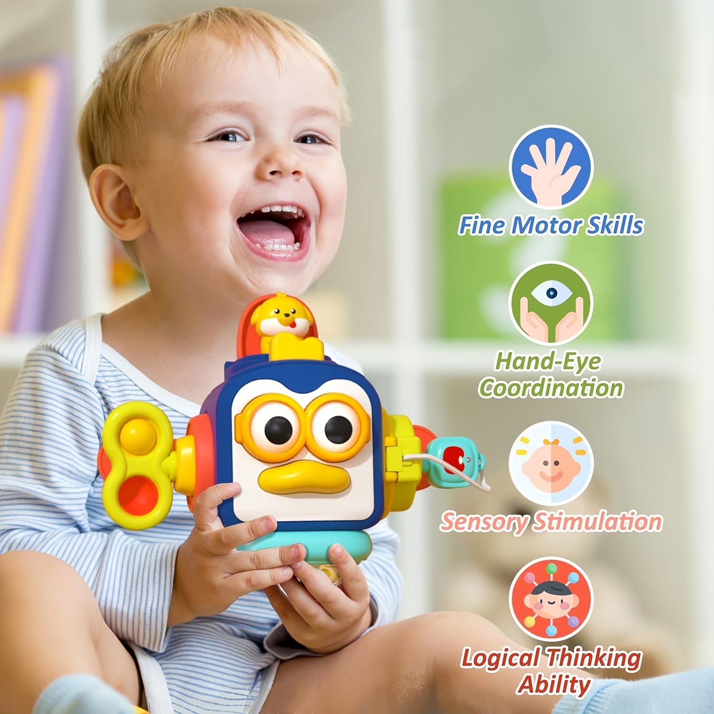 Baby Busy Box Activity Cube,