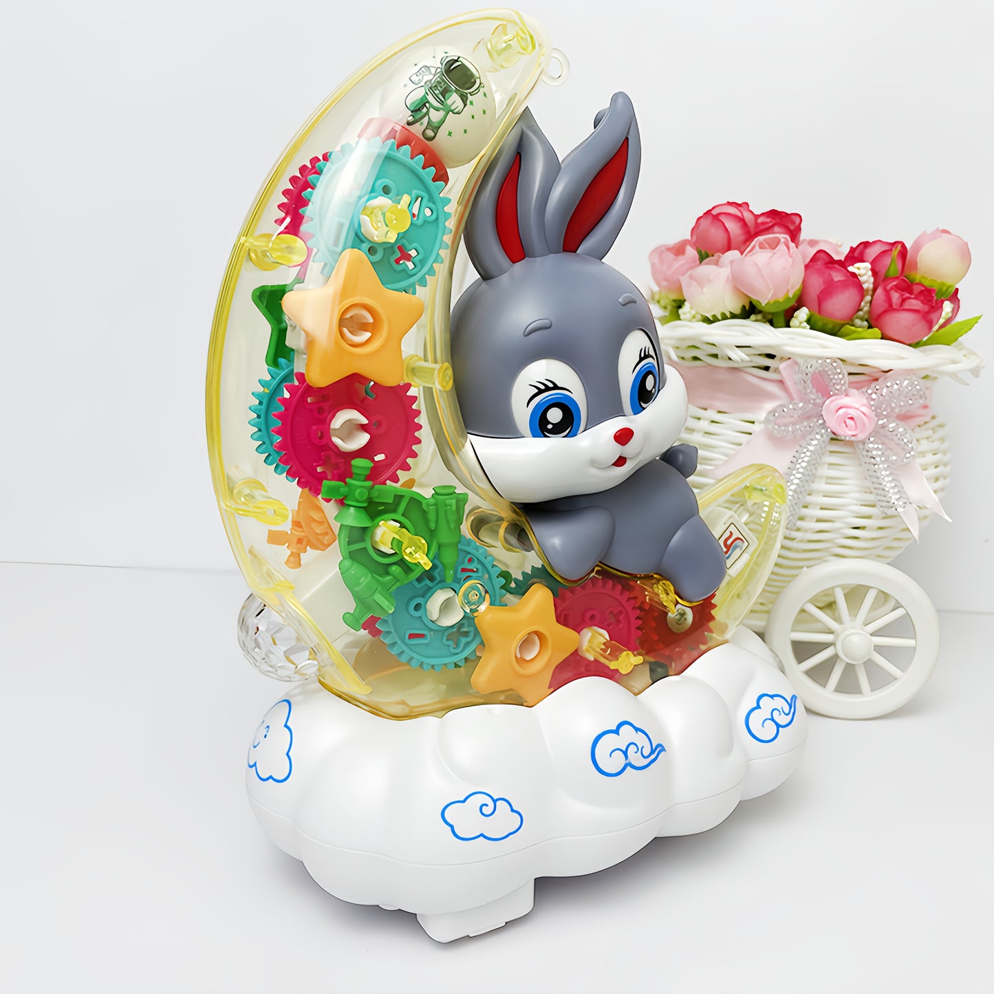 Interactive Glowing Toy with Lights and Music,