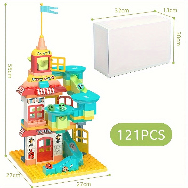214 Pieces Toddler Educational Large Building Block Bricks
