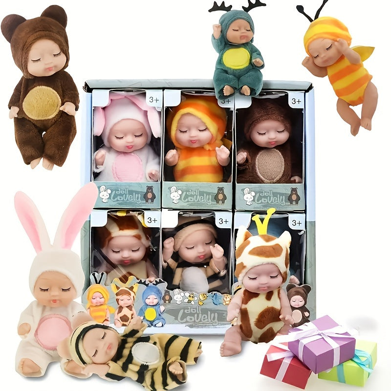 6pcs Fairy Princess Doll Set with Pajamas