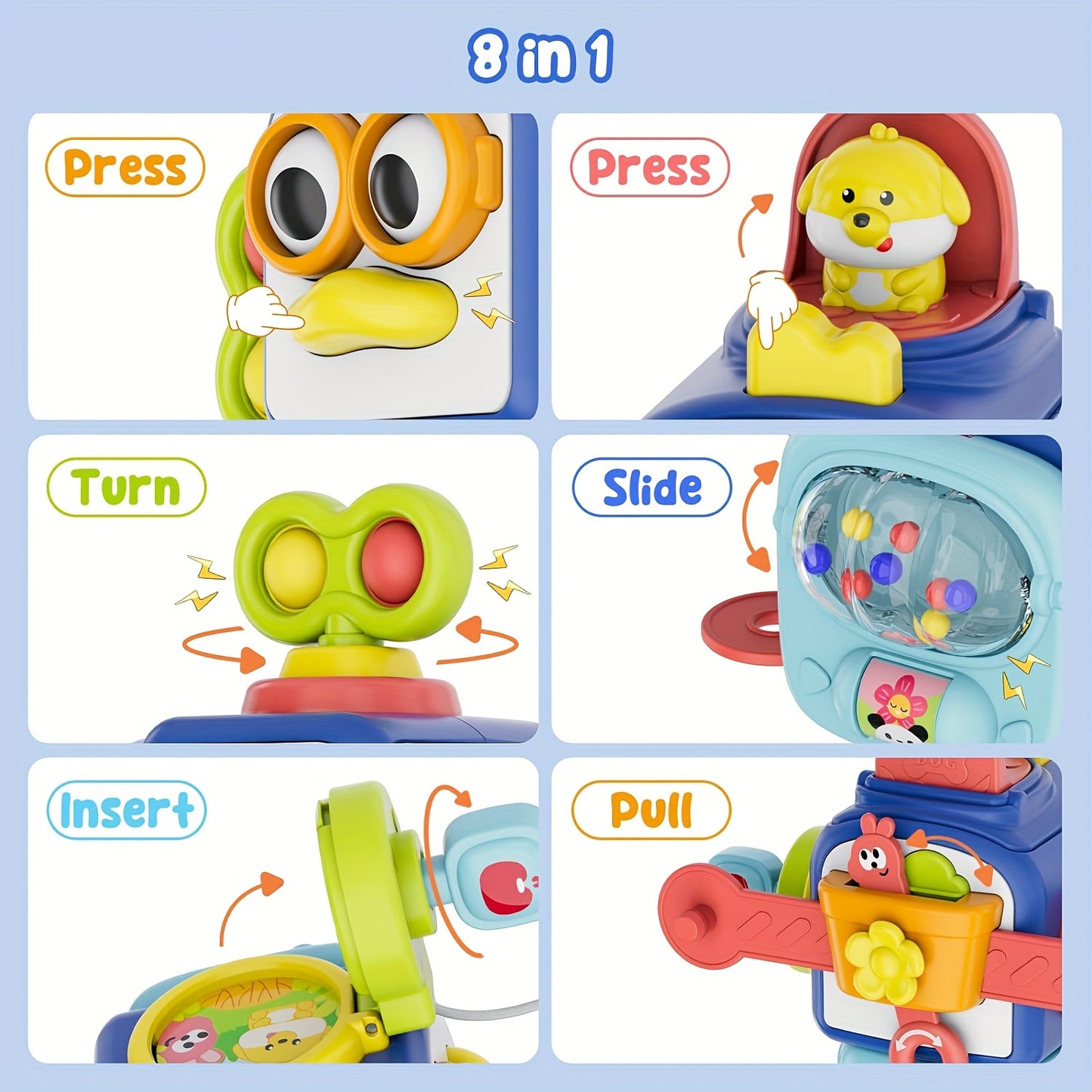 Baby Busy Box Activity Cube,