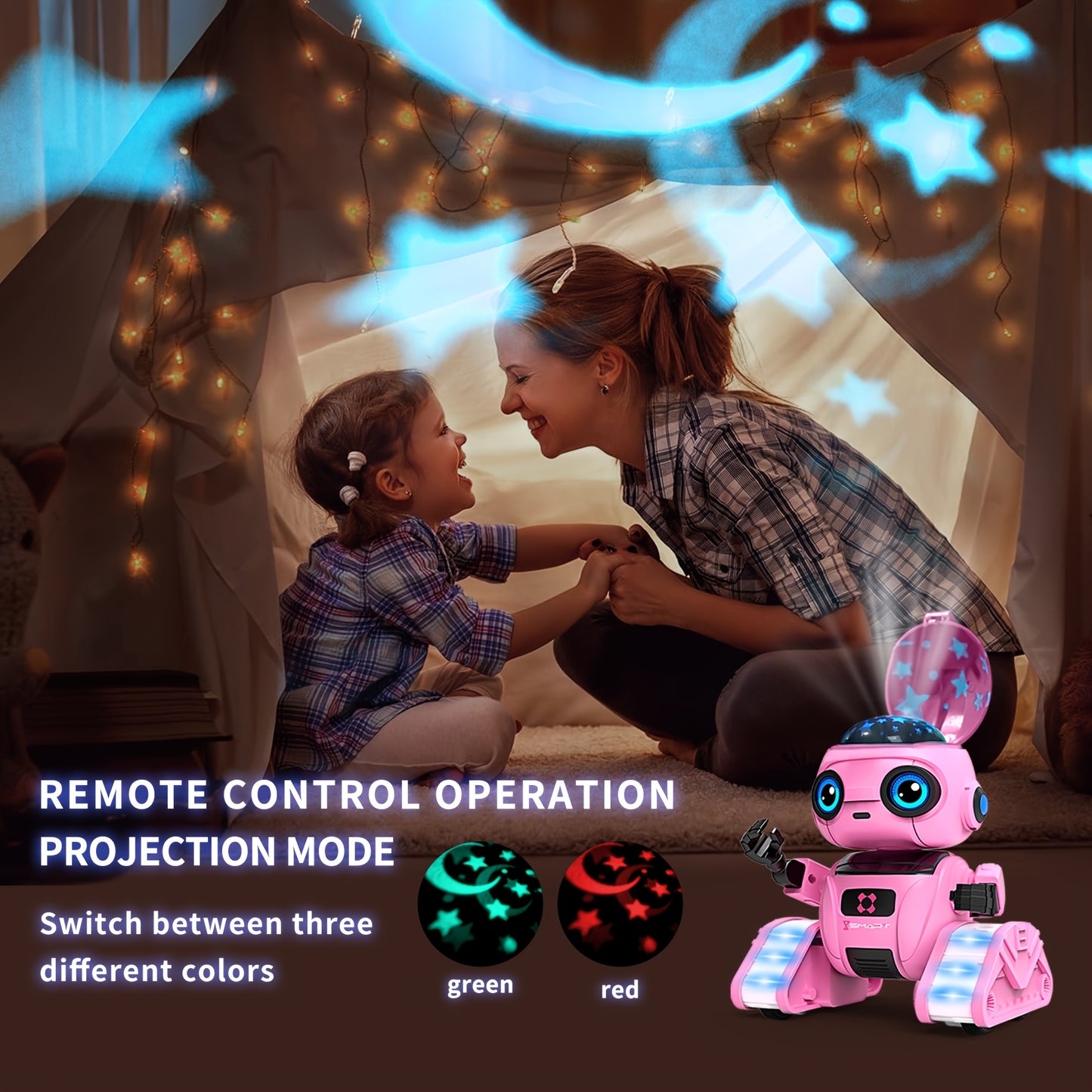Interactive Mini Remote Control Robot Toy
