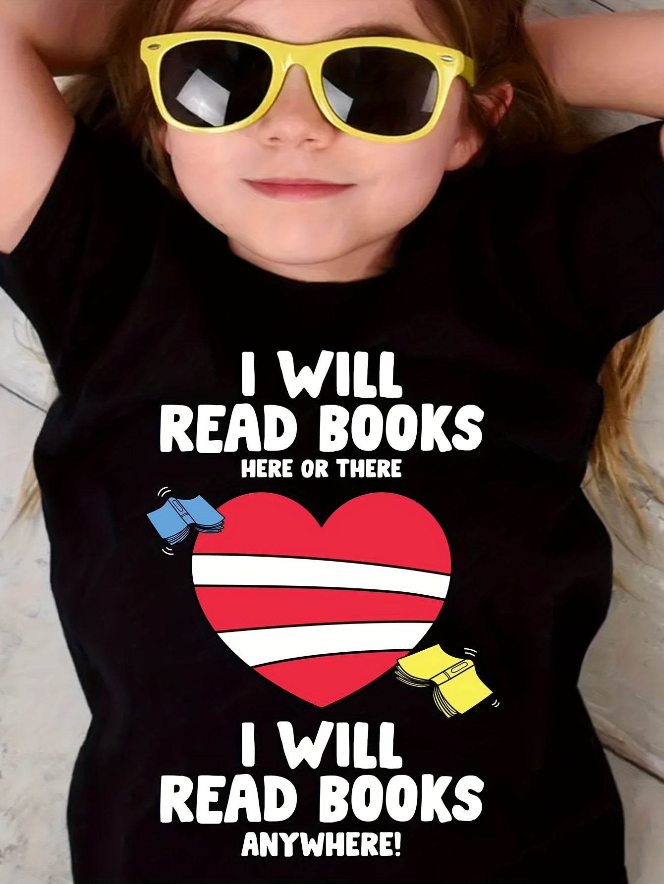 National Book Day Black T-Shirt