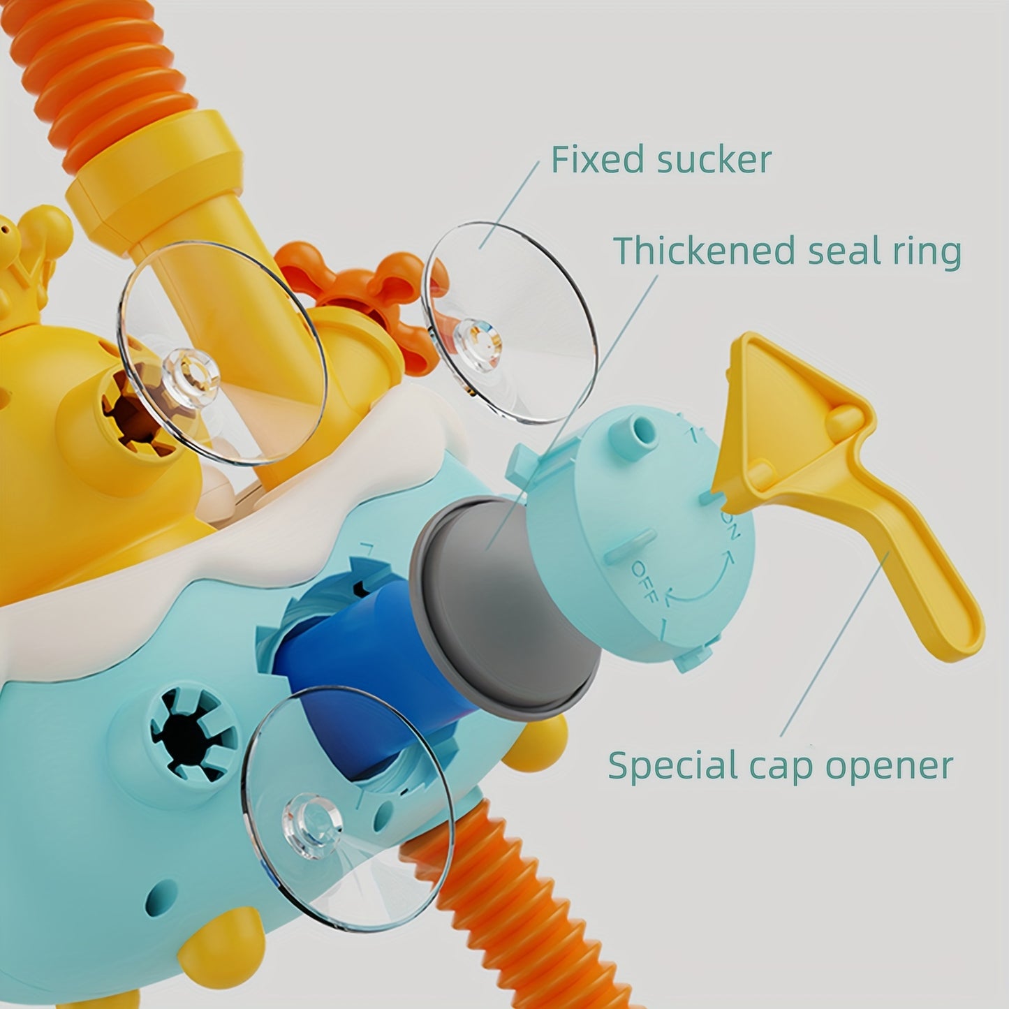 Baby Shower Toy With Electric Sprinkler, Bathtub, Water Play Toy