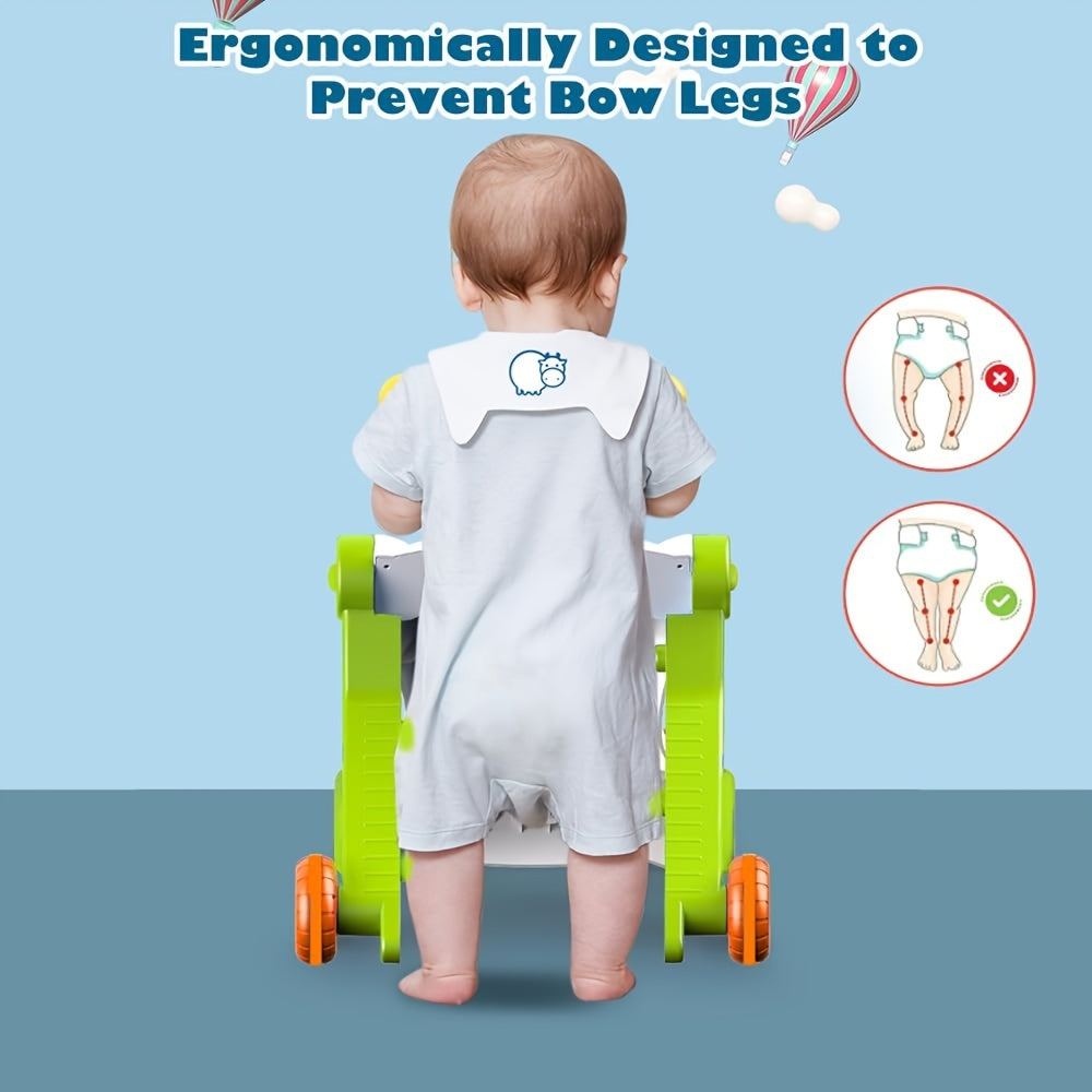 Baby Walker 5 in 1, Sit-to-Stand Learning Walker