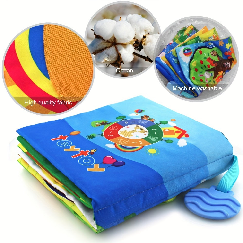 3D Baby Cloth Book Educational Infant Toy