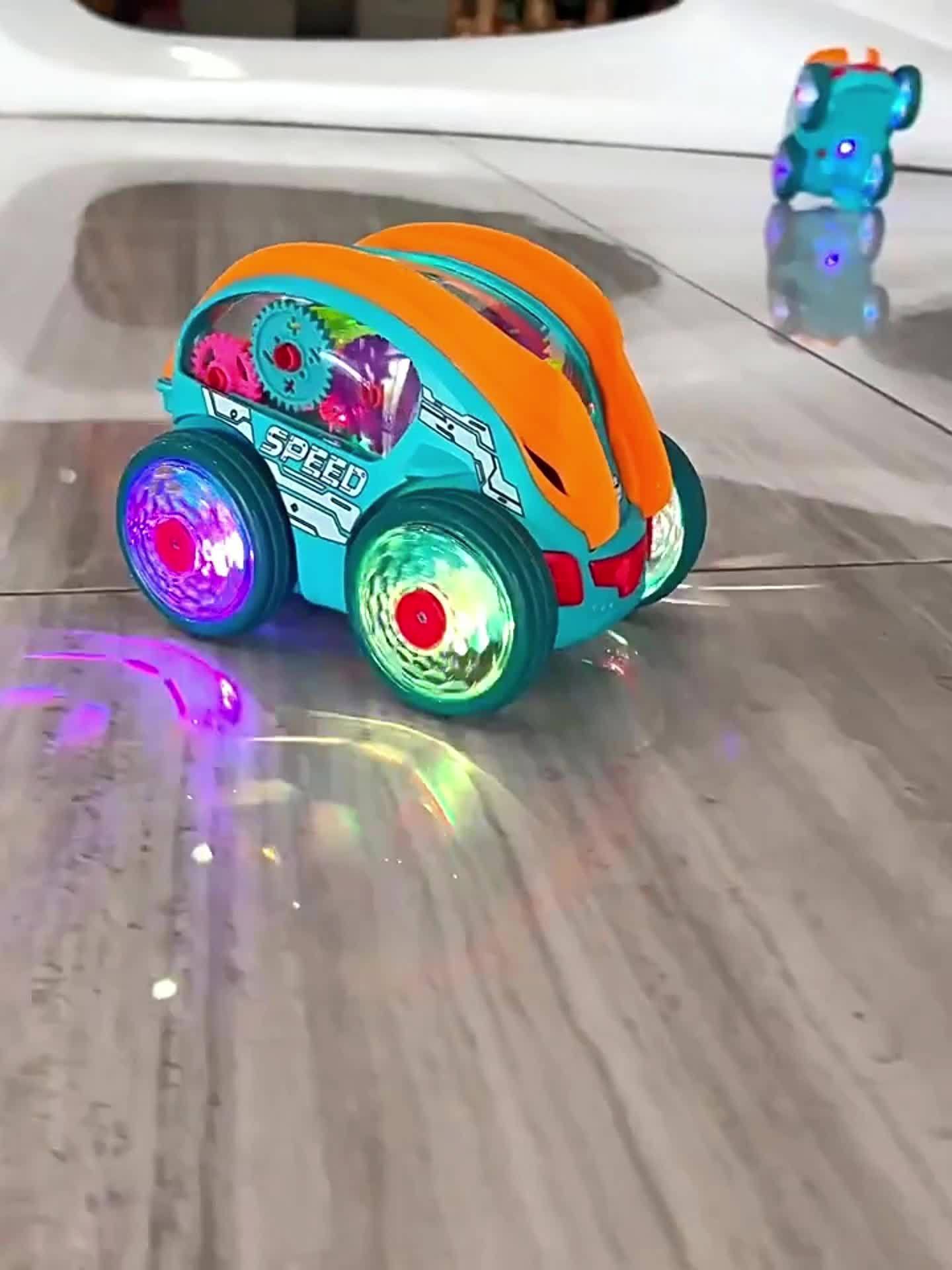 Dump Truck Toy with Colorful Lights And Music,