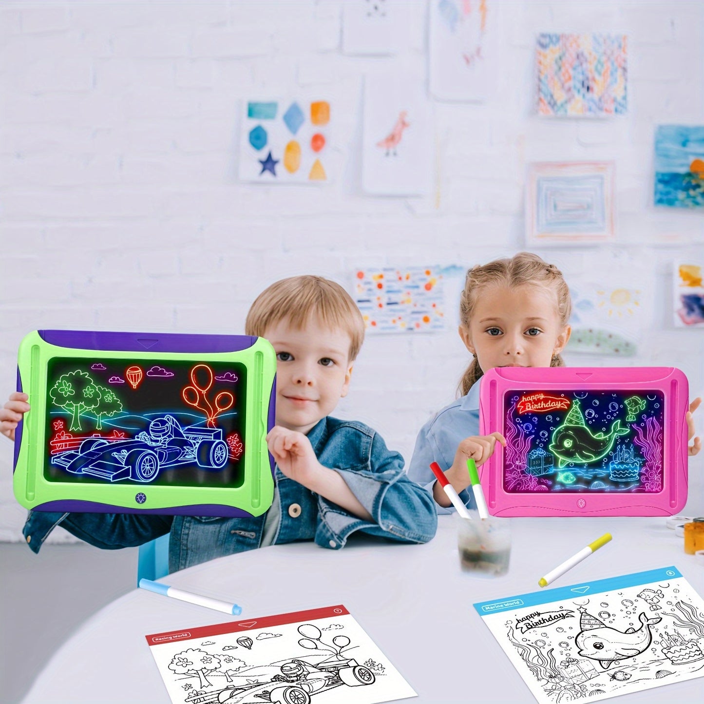 LED Kids Drawing Board,